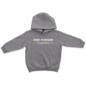 "End Hunger Together" Toddler Hoodie